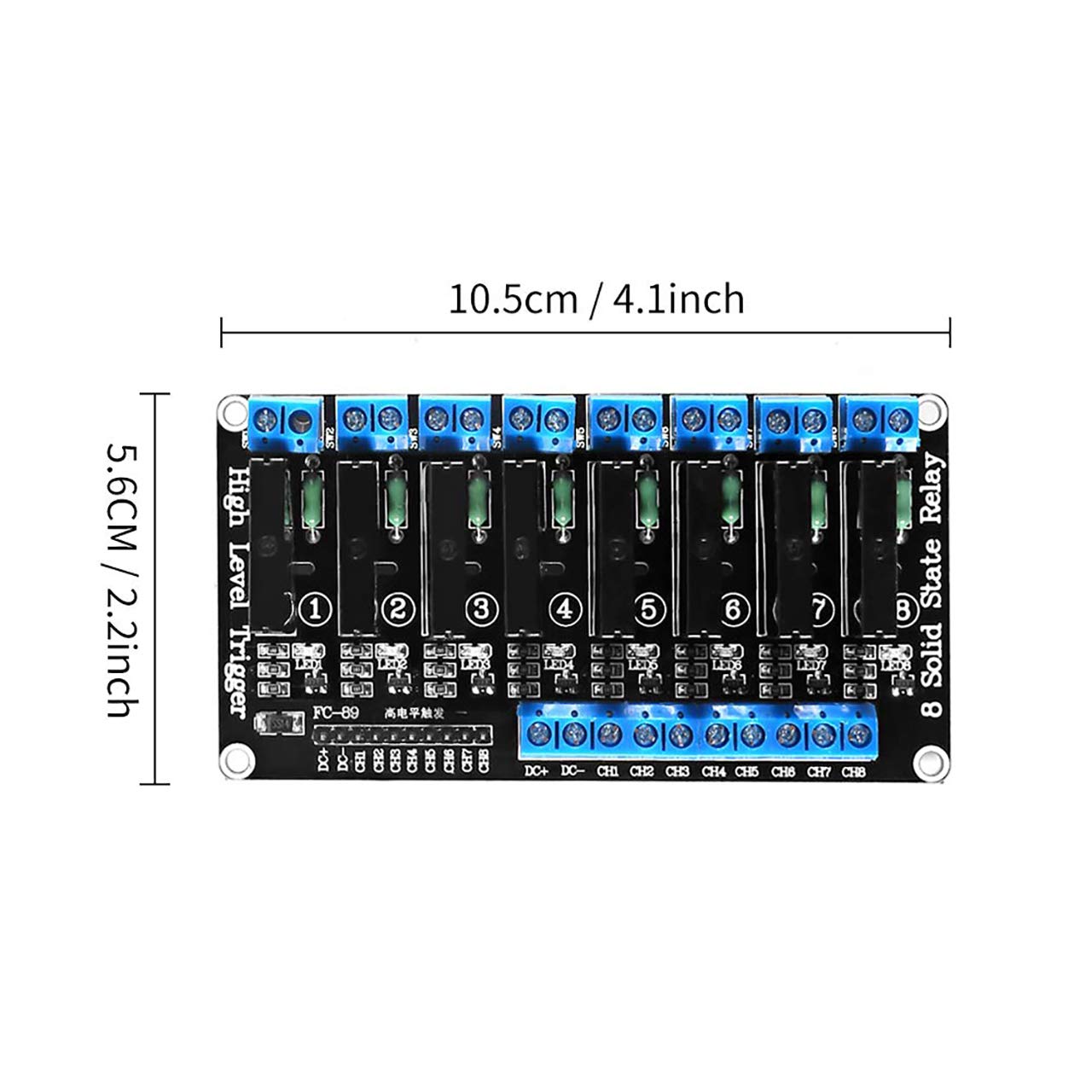 AITRIP 10PCS 5V One Channel Relay Module Relay Switch with OPTO Isolation High Low Level Trigger Compatible with Arduino Raspberry pi ARM AVR