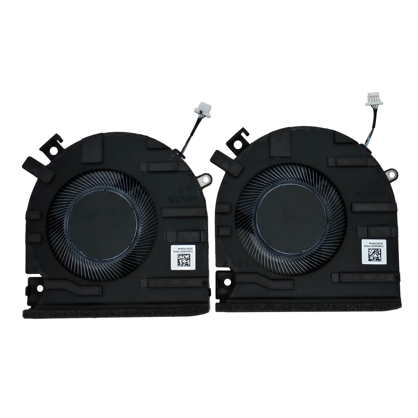 Replacement New Laptop CPU+GPU Cooling Fan for HP Victus 15-FA 15-FB 15-fa0031dx 15-fb0028nr TPN-Q278 TPN-Q279 15-FB0028NR 0050AX 0103LA Series N17902-001 N13304-001 DFS5K22B056737 FPJY 2-Pack Fan