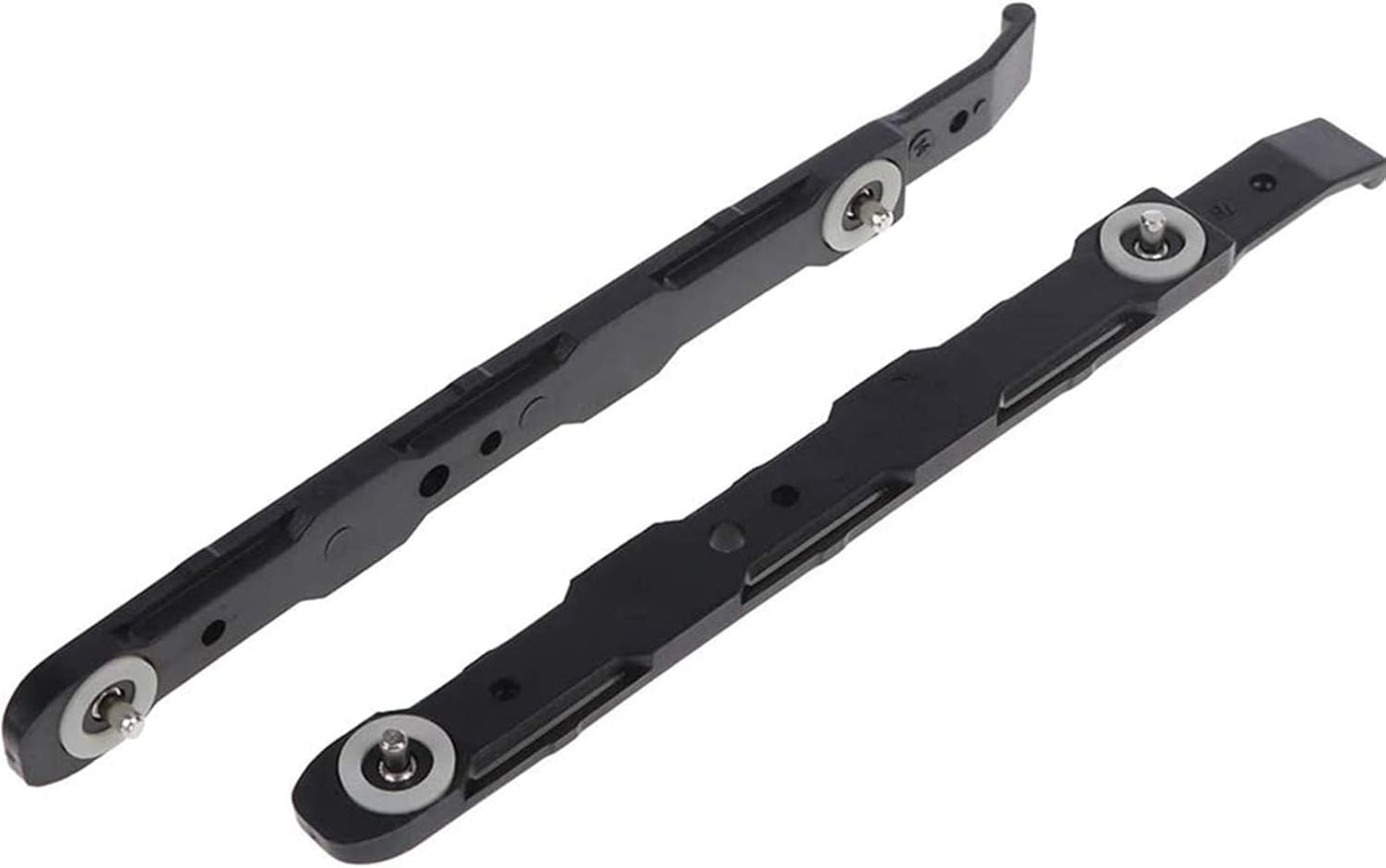 8 Pack Chassis Hard Drive Mounting Plastic Rails,Black