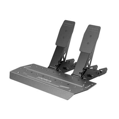 MOZA R3 Racing Simulator 4PCS Wheel & Pedals bundle for PC: R3 Direct Drive Base, ES Lite Steering Wheel, SR-P Lite Pedals and Table Clamp, Black