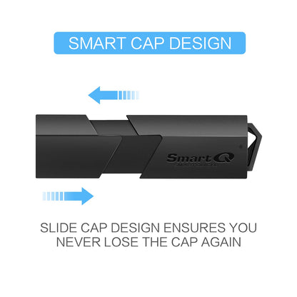 SmartQ C307 USB 3.0 Portable Card Reader for SD, SDHC, SDXC, MicroSD, MicroSDHC, MicroSDXC, with Advanced All-in-One Design