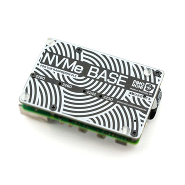 NVMe Base for Raspberry Pi 5 M.2 HAT PCIe Extension Board (M.2 2230 to 2280 Supported) (0TB (M.2))