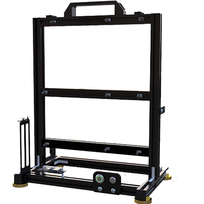 PC Test Bench Open Frame Computer Case, DIY Motherboard Case Rack Aluminum Chassis Support ITX/MATX/ATX(ATX) 120 240 360 Liquid Cooling Vertical Overclocking