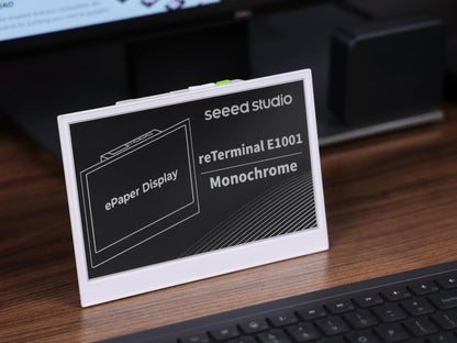 reTerminal E1001 7,5″ Monochrom-ePaper-Display, ESP32-S3 IoT-Terminal mit 3 Monaten Akkulaufzeit, SenseCraft No-Code HMI, WLAN &amp; BLE, SD-Kartenunterstützung
