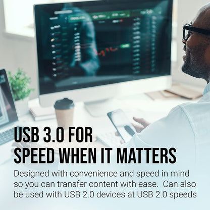 PNY 64GB Turbo Attaché 3 USB 3.0 Flash Drive,Grey (Pack of 3)