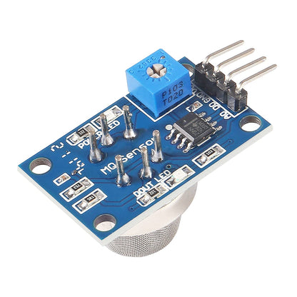 9pcs/Lot Gas Detection Sensor Module MQ-2 MQ-3 MQ-4 MQ-5 MQ-6 MQ-7 MQ-8 MQ-9 MQ-135 Sensor Module Gas Sensor Starter Kit for Arduino Raspberry Pi (9PCS/Lot)