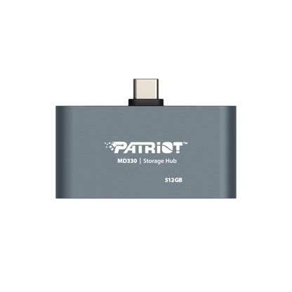 Patriot Memory MD330 512GB Flash Drive Storage Hub USB 3.2 GEN 1:HDMI/USB-PD - PMD512GH013