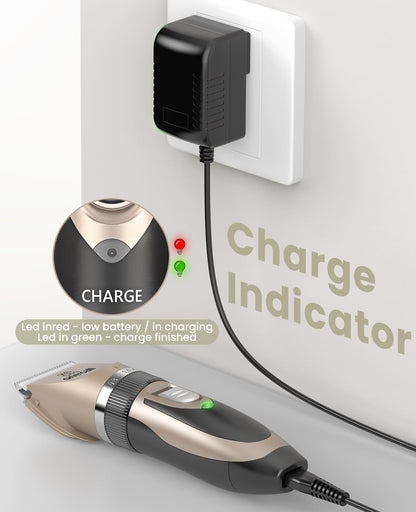 oneisall Low Noise Dog Clippers Replacement Charger Charging Cord for 26225202-003DE/P2/X3/X2/C61/N6/A11/K52NTS