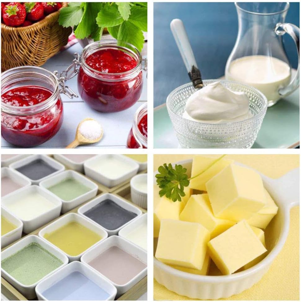 Kleines Frischkäse-Streichmesser-Set, 12,7 cm, aus Holz, Edelstahl, Buttermesser zum Streichen von Cocktails, Saucen, Dips, Vorspeisen, Marmelade, Gebäck, Sandwiches, Toast, Bagels, Wurst- und Käseplatten, Servierzubehör für Partys 