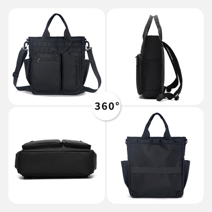 mygreen Tokyo Tote Messenger Backpack Convertible Tote Bag and Backpack, Fits 15.6" Laptop