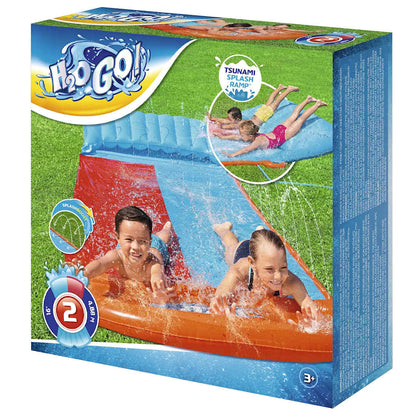 H2OGO Wasserrutsche Tsunami Splash Ramp Doppelseitig
