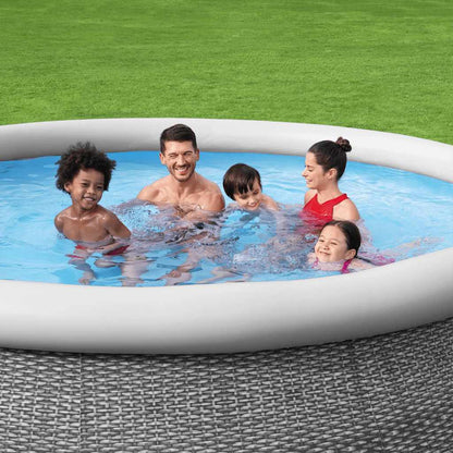 Swimmingpool-Set Rund 366x76 cm