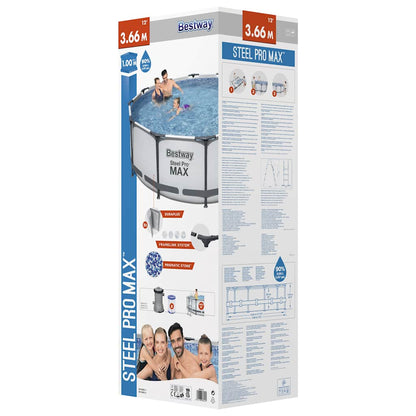 Steel Pro MAX Swimmingpool-Set 366x100 cm