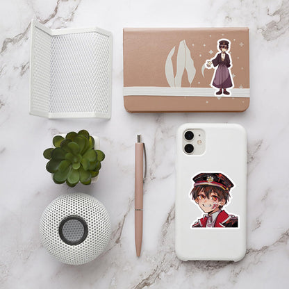 Pounchi Niedliche Anime-Sticker (100 Stück) Cartoon-PVC-Sticker, Geschenke für Laptop, Wasserflasche, Skateboard, Partyzubehör, Dekorationen, Teenager, Kinder