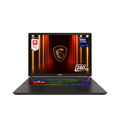 MSI Vector 16 HX AI 16” 240Hz QHD+ Gaming Laptop: Intel Core Ultra 9-275HX, NVIDIA Geforce RTX 5070Ti, 16GB DDR5, 1TB NVMe SSD, Thunderbolt 5, Wi-Fi 7, Win 11 Home: Cosmo Gray A2XWHG-211US
