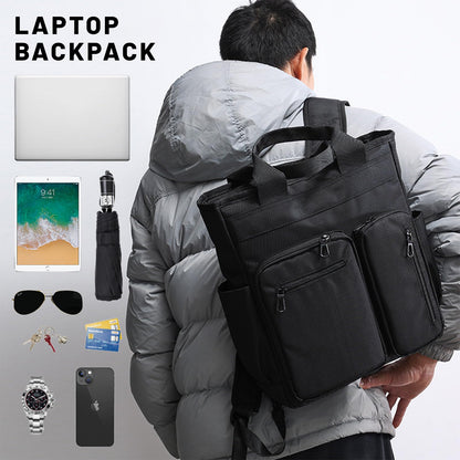 mygreen Tokyo Tote Messenger Backpack Convertible Tote Bag and Backpack, Fits 15.6" Laptop