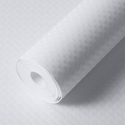 Shelf Liners for Kitchen Cabinets Refrigerator Liners Waterproof & Oil-Proof Kitchen Cupboard Liner Plastic Drawer Mats EVA Material Non Adhesive Fridge Liner for Shelves Gray 11.8 x 59 Inch