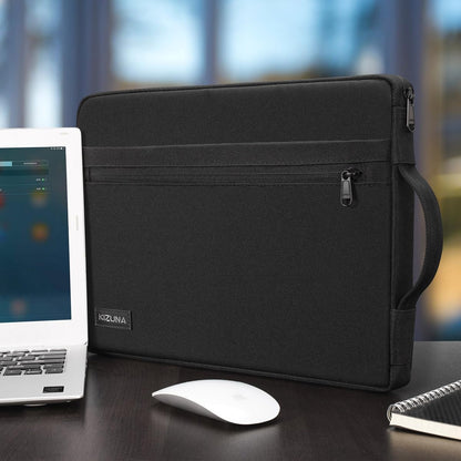 KIZUNA Laptoptasche, 17 Zoll, wasserabweisend, passend für 17,3" Lenovo Legion 5/5i/Dell G7 17/IdeaPad L340/HP Gaming Pavilion 17/Envy Laptop 17/Acer Chromebook 317/Asus, Schwarz 
