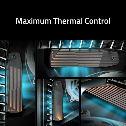 SK hynix Haechi H01 NVMe M.2 SSD Heatsink for PS5 CFI-1000 / CFI-1100 / CFI-1200 Models Only | Perfect fit with SK hynix Platinum P41 SSD