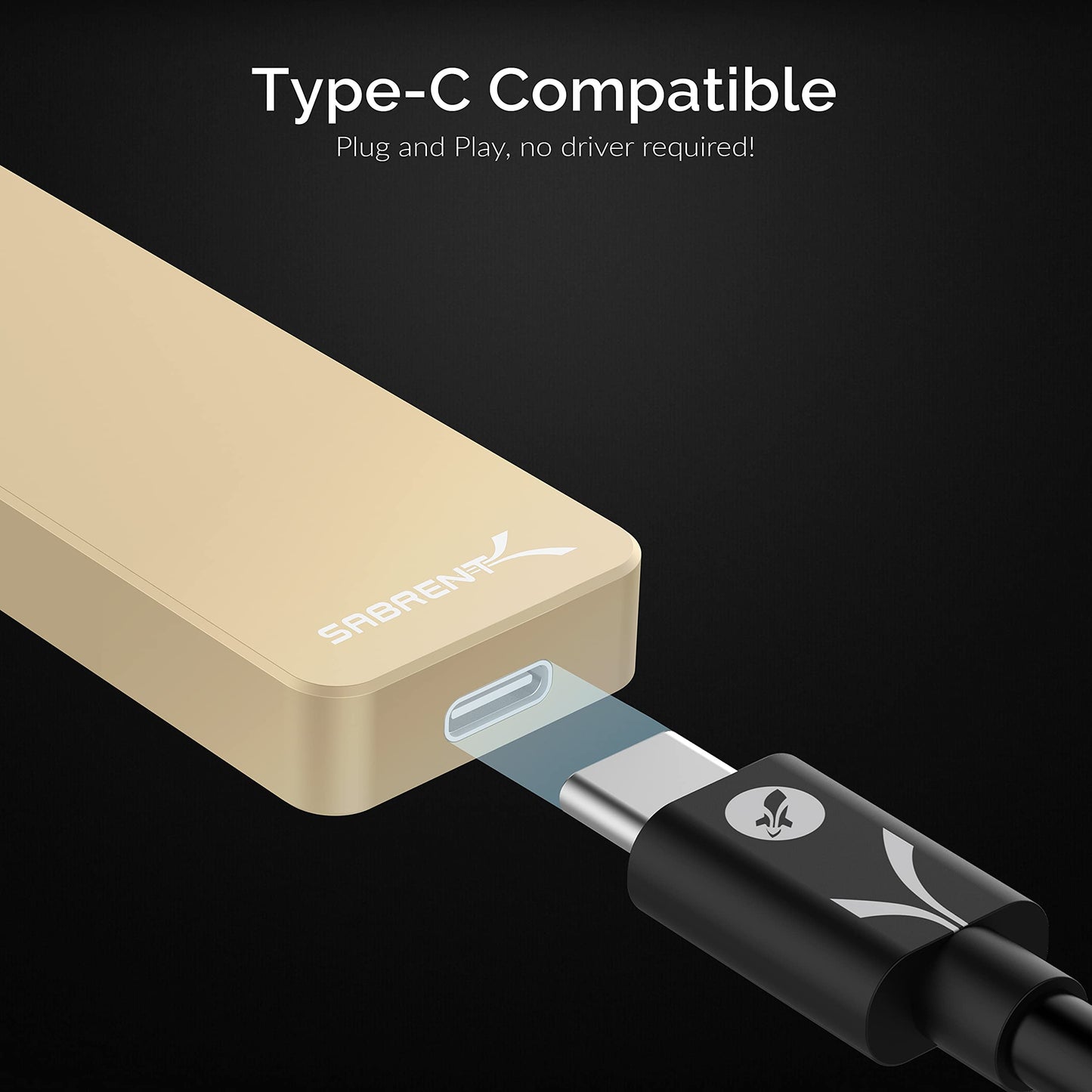 SABRENT 1TB Rocket Nano Externe Aluminium-SSD Bis zu 1000MB/s (Pink) (SB-1TB-NANO-PNK) 