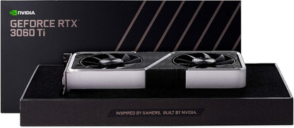 NVIDIA GeForce RTX 3060 Ti Founders Edition 8GB GDDR6 PCI Express 4.0 Graphics Card (Renewed)