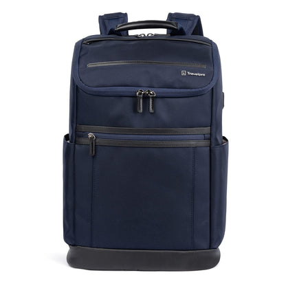Travelpro Crew Executive Choice 3 Medium Top Load Backpack fits up to 15.6 Laptops and Tablets, USB A and C Ports, Men and Women, Jet Black