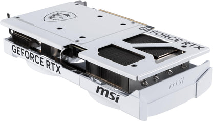 MSI Gaming RTX 5070 12G Ventus 2X OC White Grafikkarte (12 GB GDDR7, 192-Bit, Extreme Performance: 2557 MHz, DisplayPort x3 2.1a, HDMI 2.1b, NVIDIA Blackwell Architektur)