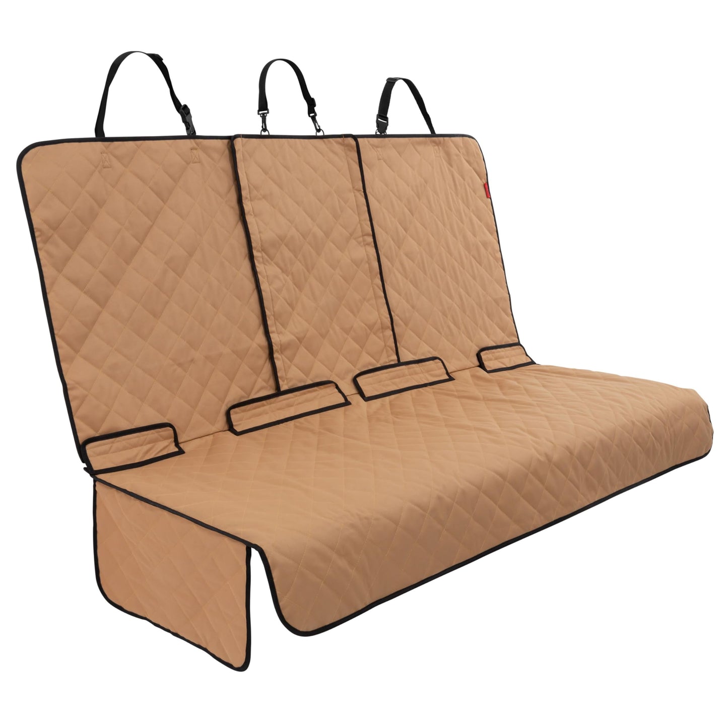 Lusso Gear Dog Car Seat Cover - Waterproof Non-Slip Car Back Seat Protector - Rear Car Seat Cover for Dogs - Universal Fit for Sedans Trucks SUVs - Scratchproof Backseat Car Cover - Machine Washable