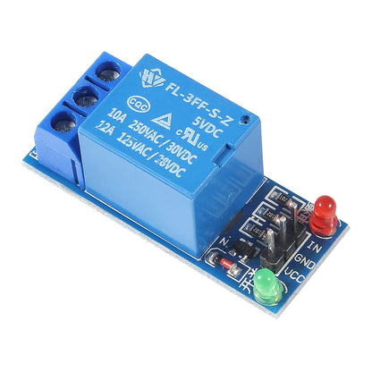 AITRIP 10PCS 5V One Channel Relay Module Relay Switch with OPTO Isolation High Low Level Trigger Compatible with Arduino Raspberry pi ARM AVR