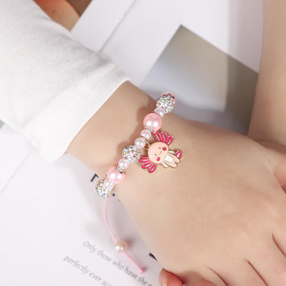 TENICER Axolotl Gifts for Girls 7pcs Birthday Gift Basket for Axolotls Lovers Daughter Granddaughter Niece