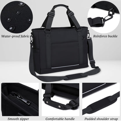 mygreen Tokyo Tote Messenger Backpack Convertible Tote Bag and Backpack, Fits 15.6" Laptop