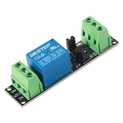 AITRIP 10PCS 5V One Channel Relay Module Relay Switch with OPTO Isolation High Low Level Trigger Compatible with Arduino Raspberry pi ARM AVR