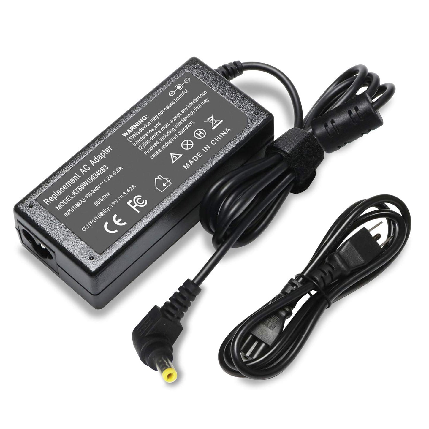 New 19V 3.42A 65WH Adapter Charger Power Supply Cord for Asus AD887320 EXA0703YH PA-1650-66 ADP-65DW ADP-65HB BB ADP-65JH BB SADP-65NB AB X401 X550L X550LA X550LB X550LNV X550ZA