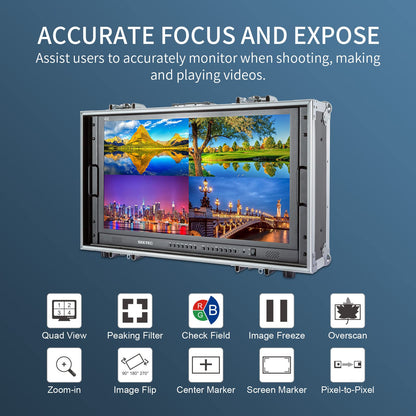 SEETEC 4K280-9HSD-CO 27 Inch 4K Ultra-HD Resolution Carry-on Broadcast Director Monitor