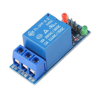 AITRIP 10PCS 5V One Channel Relay Module Relay Switch with OPTO Isolation High Low Level Trigger Compatible with Arduino Raspberry pi ARM AVR