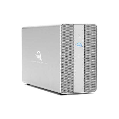 OWC 32TB Mercury Elite Pro Dual USB-C/Thunderbolt 3 External Raid Storage Enclosure with 3Port HUB for Mac and PC