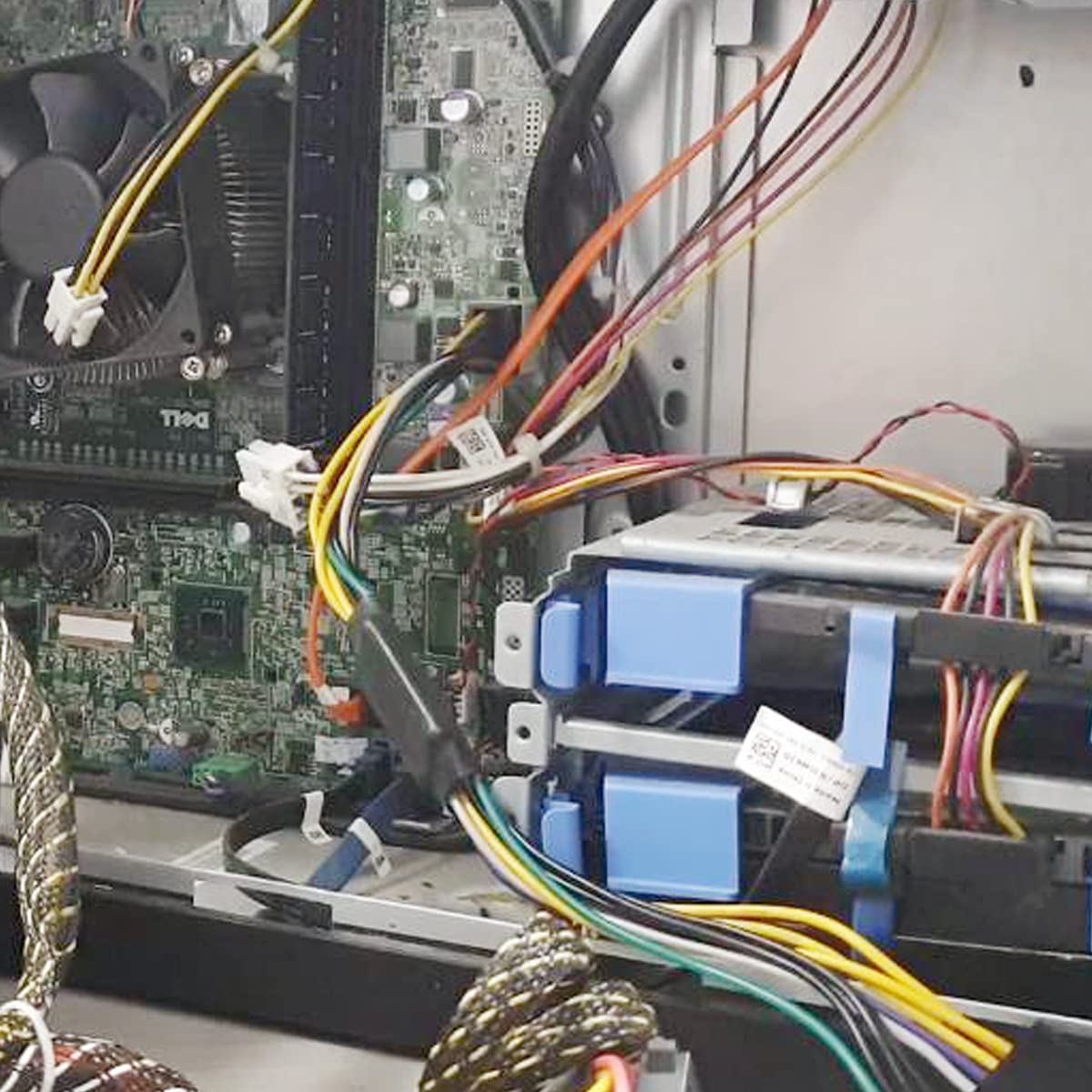 24 Pin to 8 Pin ATX, PSU Power Supply Adapter Cable for DELL Optiplex Motherboards 3020 7020 9020 30cm 12-inch 18AWG