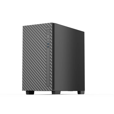 Rosewill FBM-X5 Micro ATX Mini Tower Desktop Gaming & Office PC Computer Case with Pre-Installed 400W Power Supply, 240mm / 280mm AIO Support, 2X USB 2.0, 2 USB 3.0, 1x 120mm PWM Fan