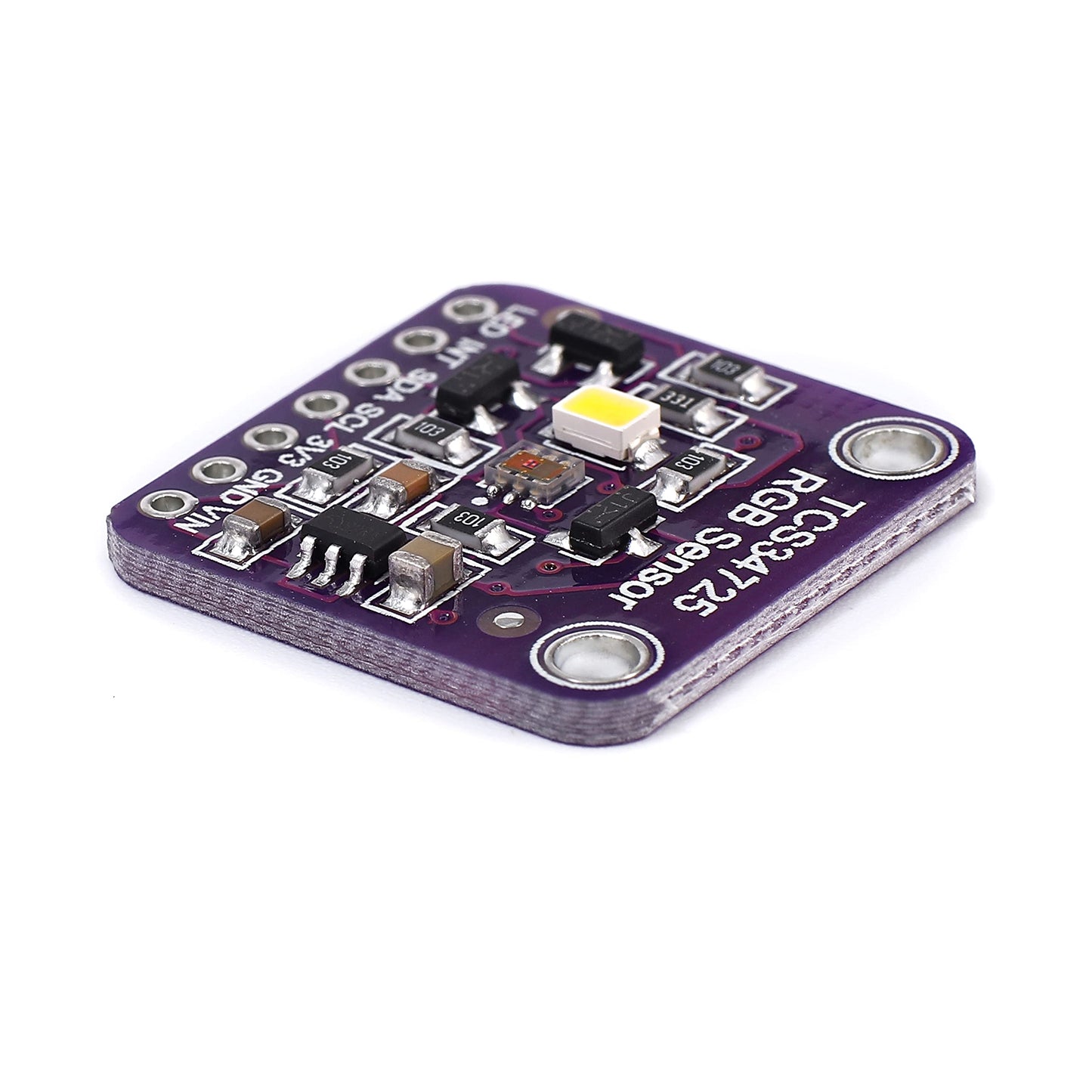 Teyleten Robot TCS34725 TCS-34725 Sensorerkennungsmodul RGB-Sensor für Arduino (3 Stück)