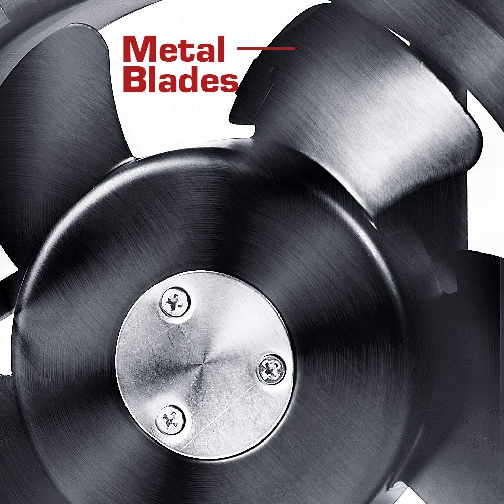 SOTOP IP55 Wasserdichter Axiallüfter mit Metallflügeln, 115 V AC, 120 mm x 38 mm, hohe Drehzahl, für DIY-Kühlungs- und Belüftungsprojekte