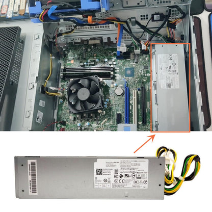 Power Supply Replacement for Dell Optiplex 3060 5060 3070 Inspiron 3470 200W 4FHYW 04FHYW CGFJT 0CGFJT H200EBS-00 X61RM 8 KVYY L200AS-00 H200AS-00 L200EBS-00