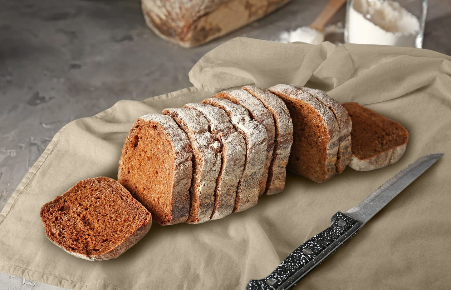 ROYALE LINENS Flour Sack Towels – 12 Pack 28x28 Inch White Kitchen Dish Towels – 100% Cotton Tea Towels for Bread Proofing, Cheese Straining, Baking, Cleaning, Drying, Embroidery, Multipurpose Use