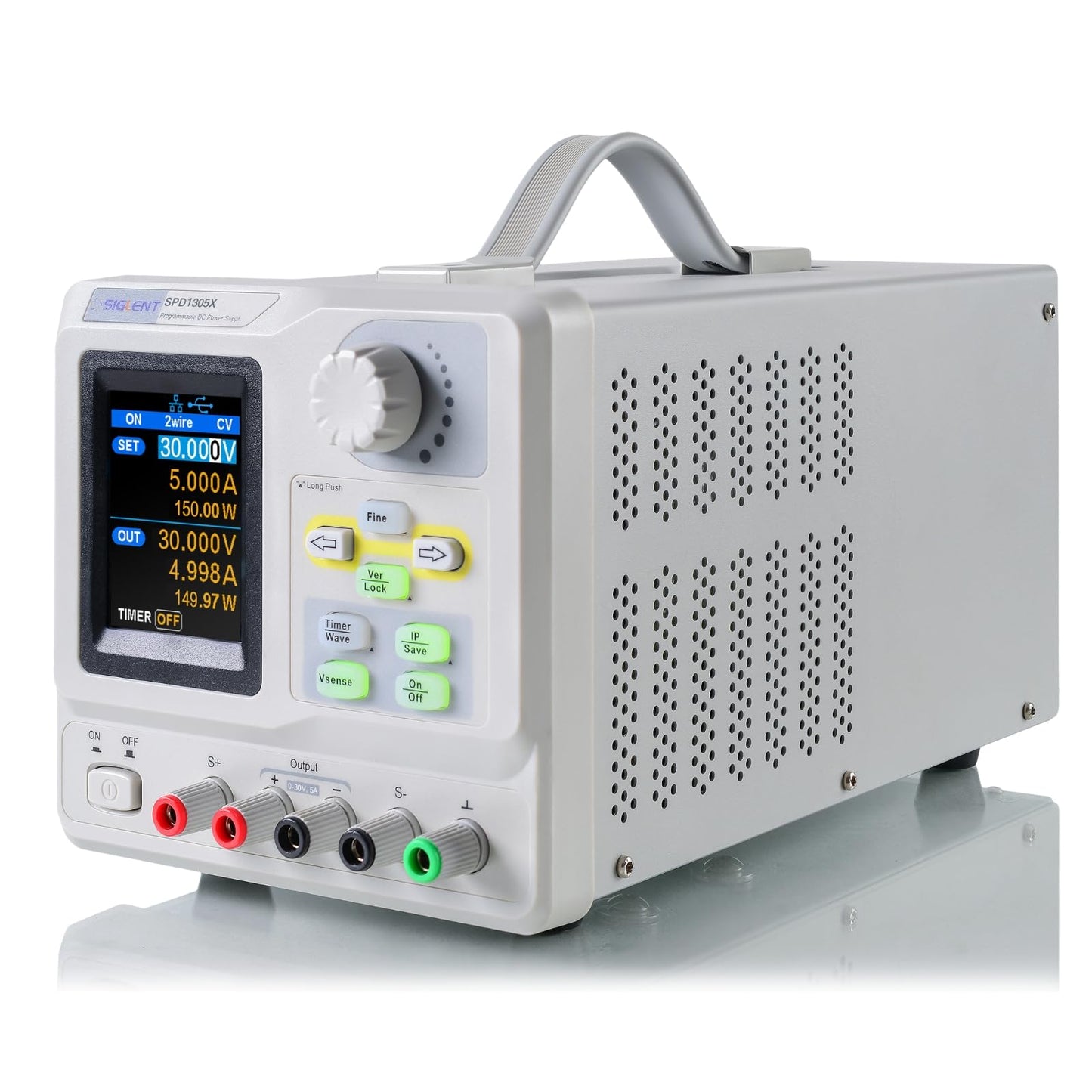 Siglent Technologies SPD1305X Programmable DC Power Supply 1 Channel,30 V / 5 A,150W