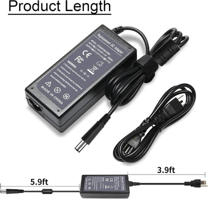 ZAYAUPVL 65W 7.4mm Tip Replacement AC Adapter for Dell Latitude 3190 7470 5580 7280 LA65NS2-01 E5570 E7450 E6430 E6410 E6440 E7440 E7470 E5440 E5470 E7240 Laptop Power Supply Cord