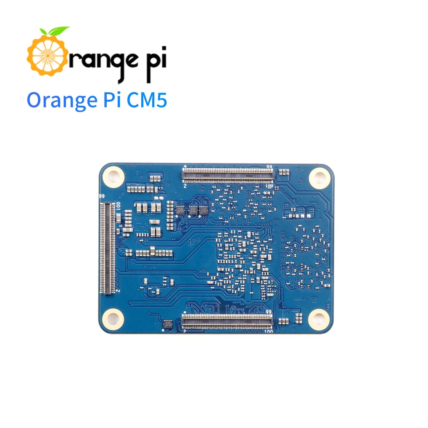 Orange Pi CM5 8GB RAM with 32GB EMMC LPDDR4 Rockchip RK3588S AI Accelerator 6TOPS, Compute Module 5 WiFi Bluetooth BLE Single Board Computer
