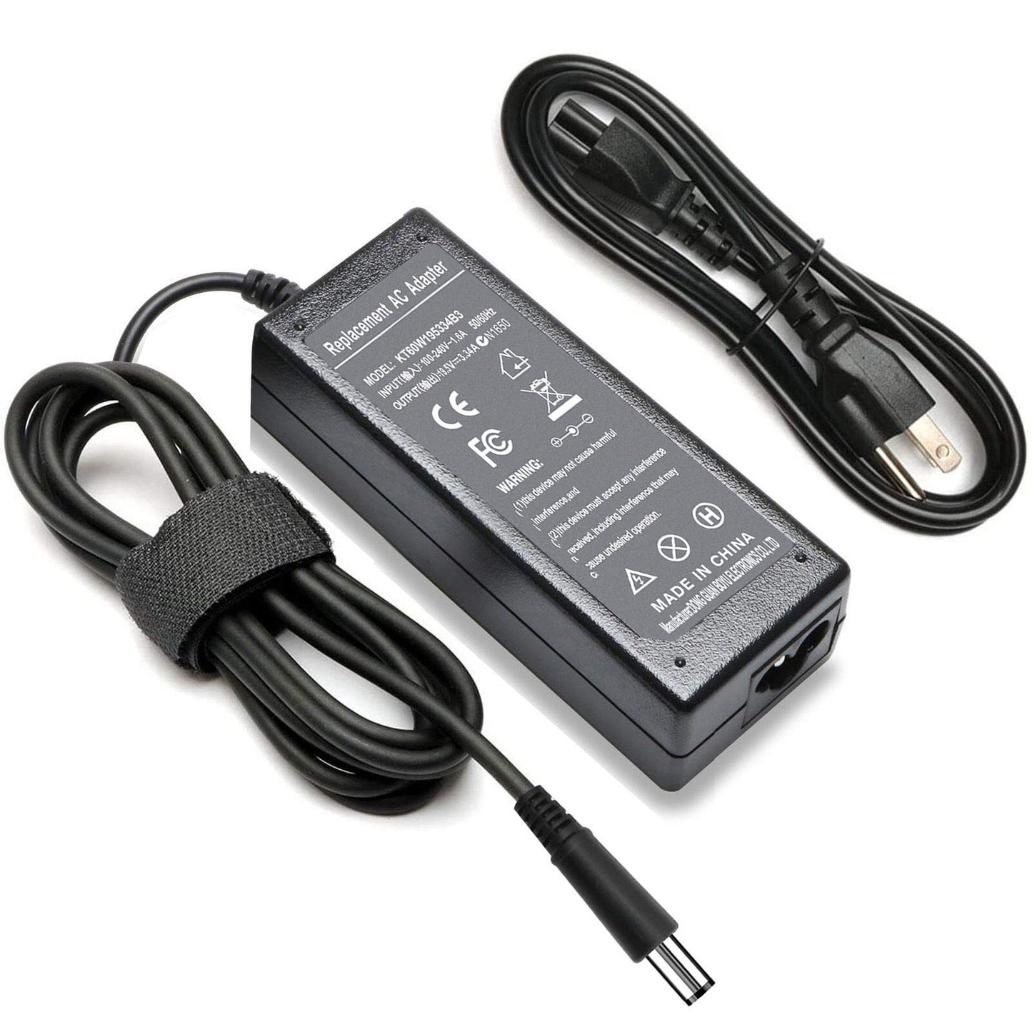 ZAYAUPVL 65W 7.4mm Tip Replacement AC Adapter for Dell Latitude 3190 7470 5580 7280 LA65NS2-01 E5570 E7450 E6430 E6410 E6440 E7440 E7470 E5440 E5470 E7240 Laptop Power Supply Cord