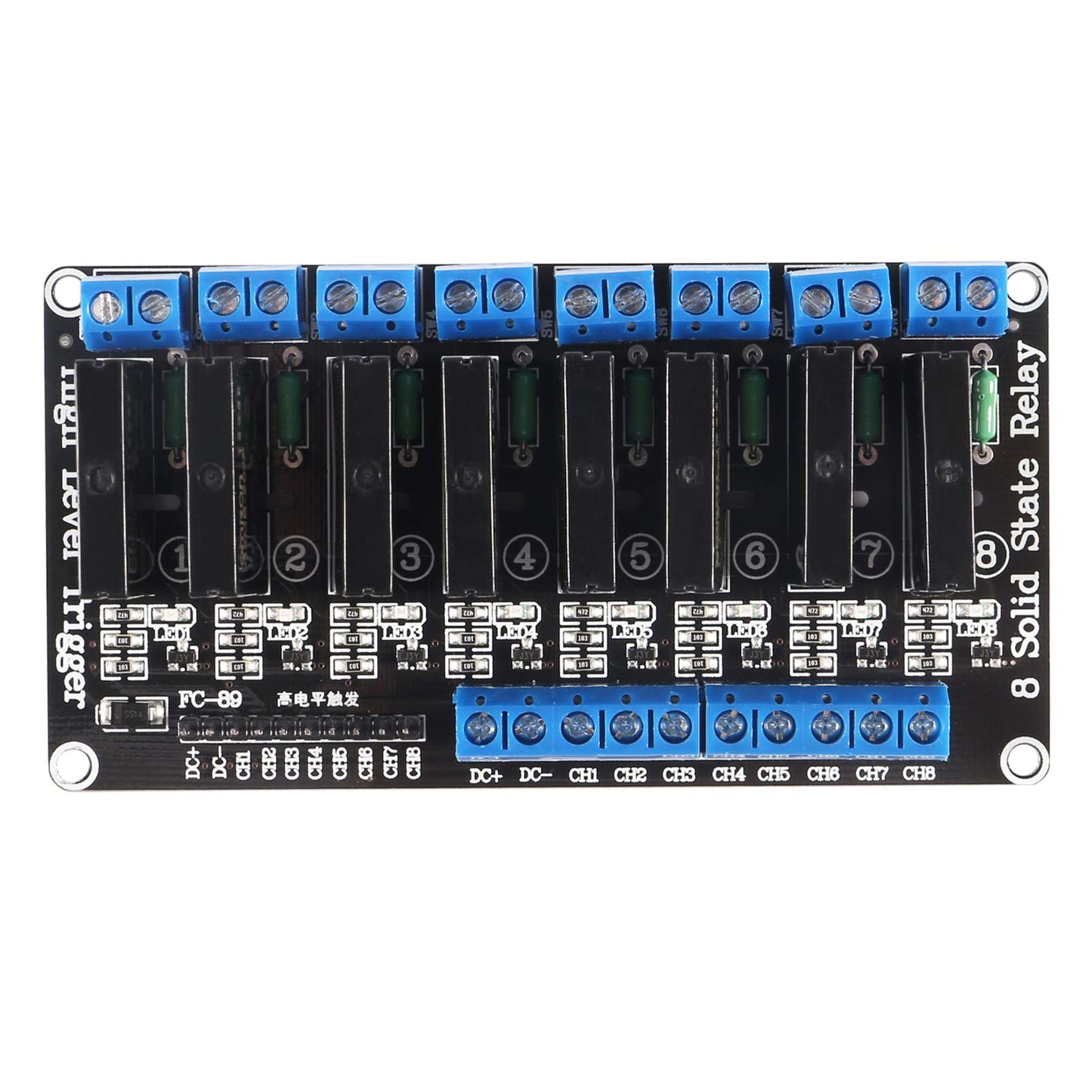 AITRIP 10PCS 5V One Channel Relay Module Relay Switch with OPTO Isolation High Low Level Trigger Compatible with Arduino Raspberry pi ARM AVR