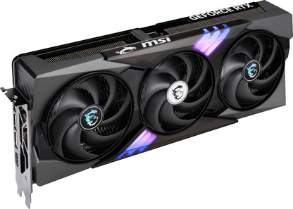 MSI RTX 5070 12G Gaming Trio OC Graphics Card (12GB GDDR7, 192-bit, Extreme Performance: 2625 MHz, DisplayPort x3 2.1a, HDMI 2.1b, NVIDIA Blackwell Architecture)