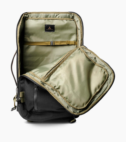 Roark 5 Day Mule 55L Rucksack, Mehrtages-Reiserucksack mit Laptopfach, Schwarz