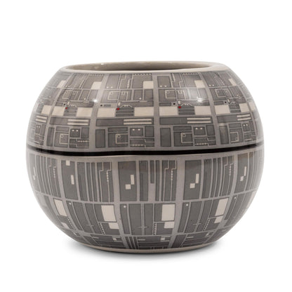 Silver Buffalo Star Wars Death Star 3D Sculpted Ceramic Coffee Mug for Cappuccino, Latte or Hot Tea, 20 ounce, Gray Multicolor SV9195